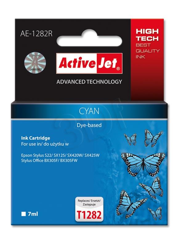 Activejet Epson T1282 Cyan Ae 1282r
